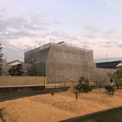 奈良県橿原市外壁塗装足場組立